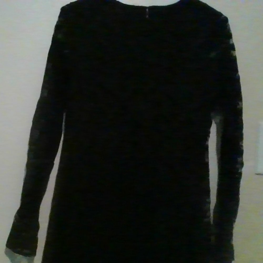 Its a long black dress